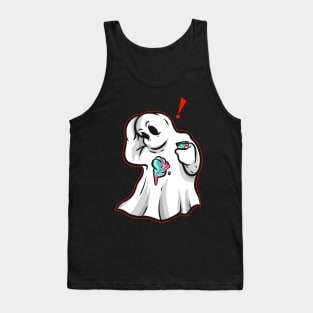 This Ghost or Spirit has spilled with Ice Cream Tank Top